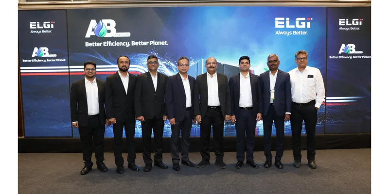 ELGi Unveils Evolved AB Series Oil-Free Screw Air Compressors at drinktec India 2026